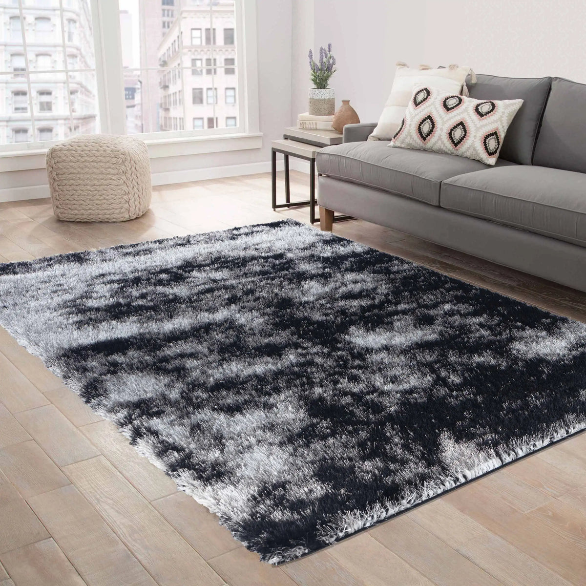 California 610 Dark Grey Rugs - Buy 610 Dark Grey Rugs Online from Rugs ...