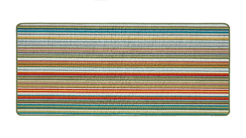 My Utility My Stain Resistant Candy Multi Green Multicoloured Rug ...
