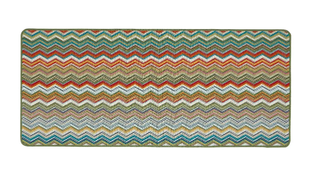My Utility My Stain Resistant Candy Multi Green Zig Zag