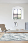 Mastercraft canyon mastercraft 52053 6454 Blue, Ivory, Multicoloured Living Room  Rug.
