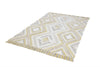 Asiatic carlton mustard Yellow Living Room Geometric Rug.
