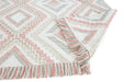 Asiatic carlton pink Pink Living Room Geometric Rug.