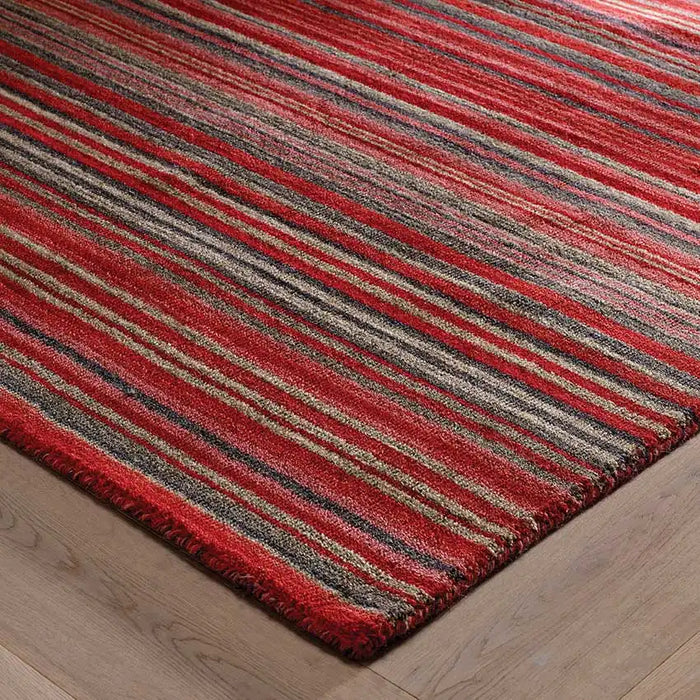 Oriental Weavers carter red Red Living Room Wool Rug.