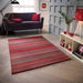 Oriental Weavers carter red Red Living Room Wool Rug.