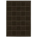  checked flatweave black    Rug.