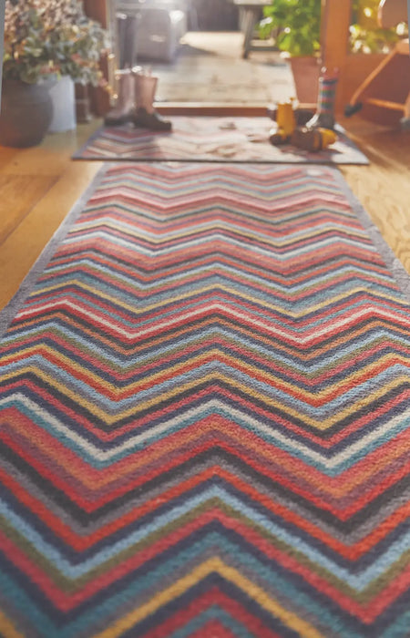 Patterned Hug Rug Chevron 1