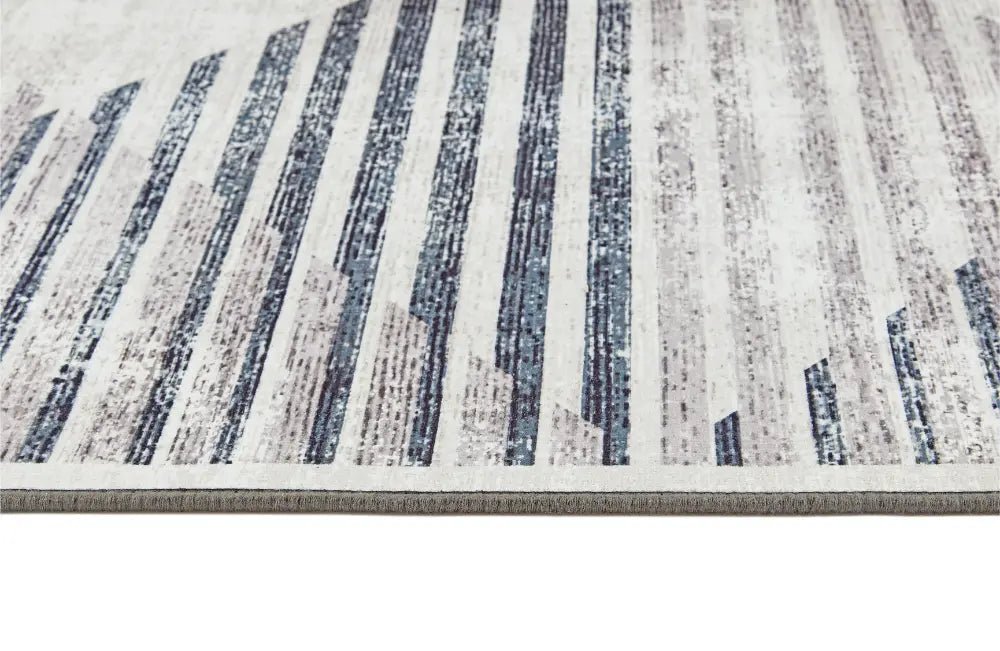 Hug Rug Eco-Washable Chevron Charcoal