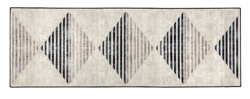 Hug Rug Eco-Washable Chevron Charcoal