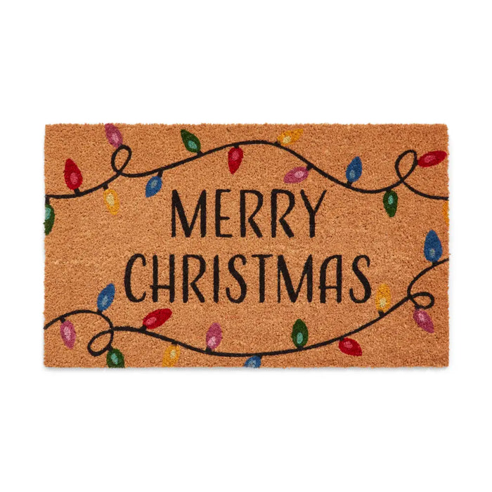 Christmas Coir Merry Christmas Lights