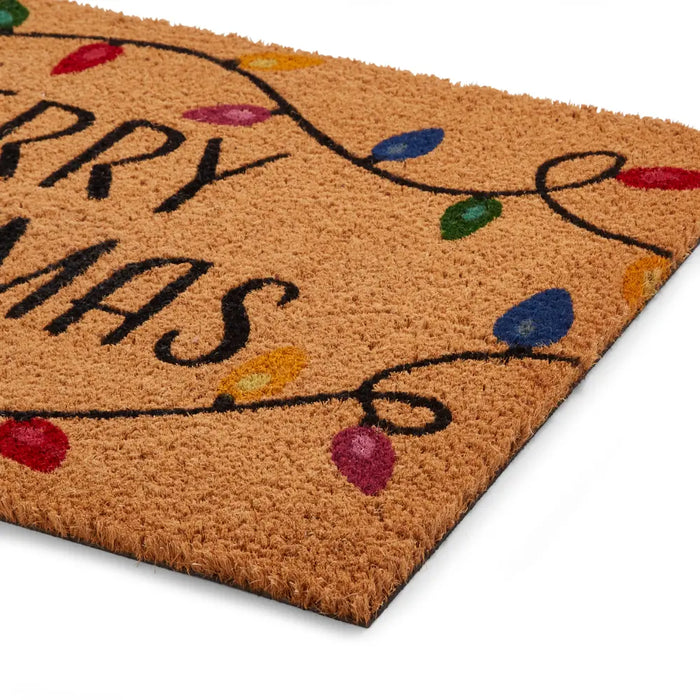 Christmas Coir Merry Christmas Lights