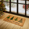 Christmas Coir Trees Green