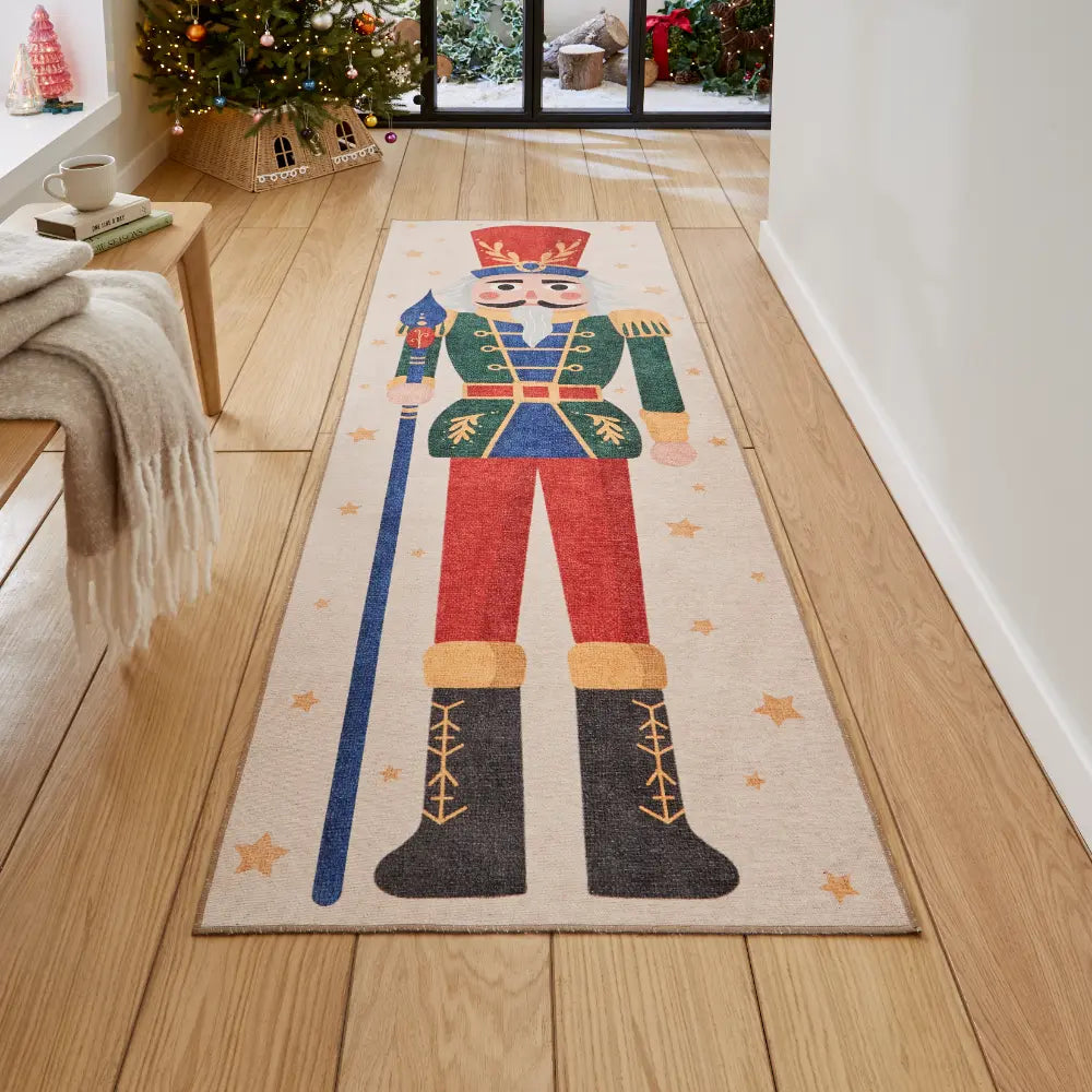Christmas Nutcracker Green Green Rug — RugsDirect Online