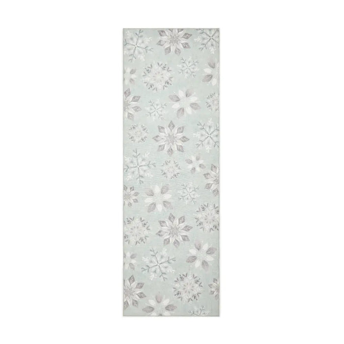 Christmas Snow Flakes Duck Egg