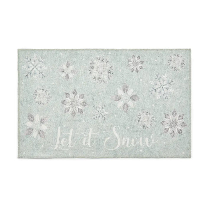 Christmas Snow Flakes Duck Egg