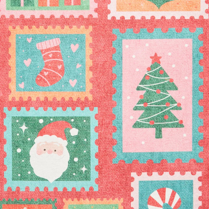 Christmas Stamps Red