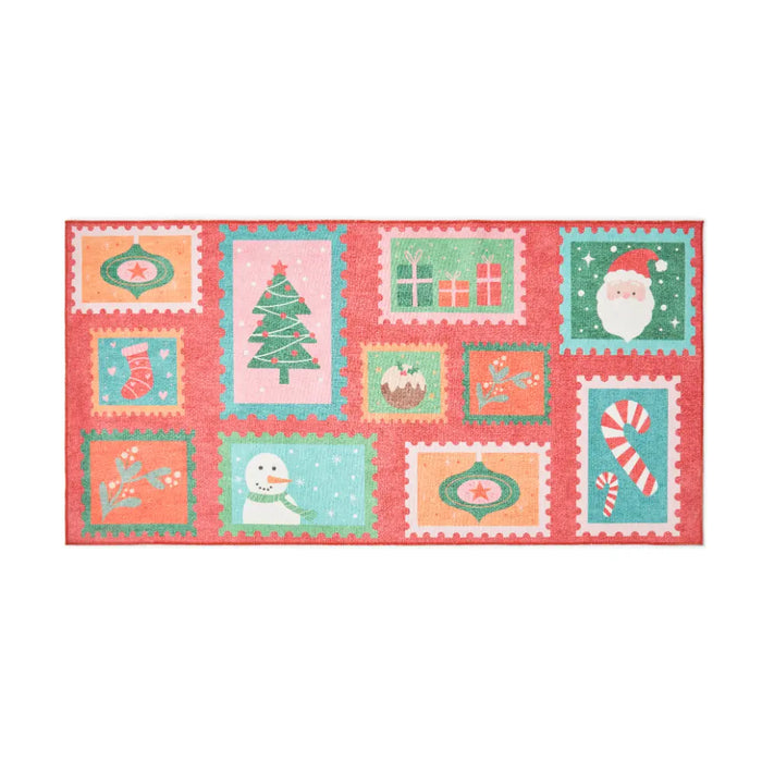 Christmas Stamps Red