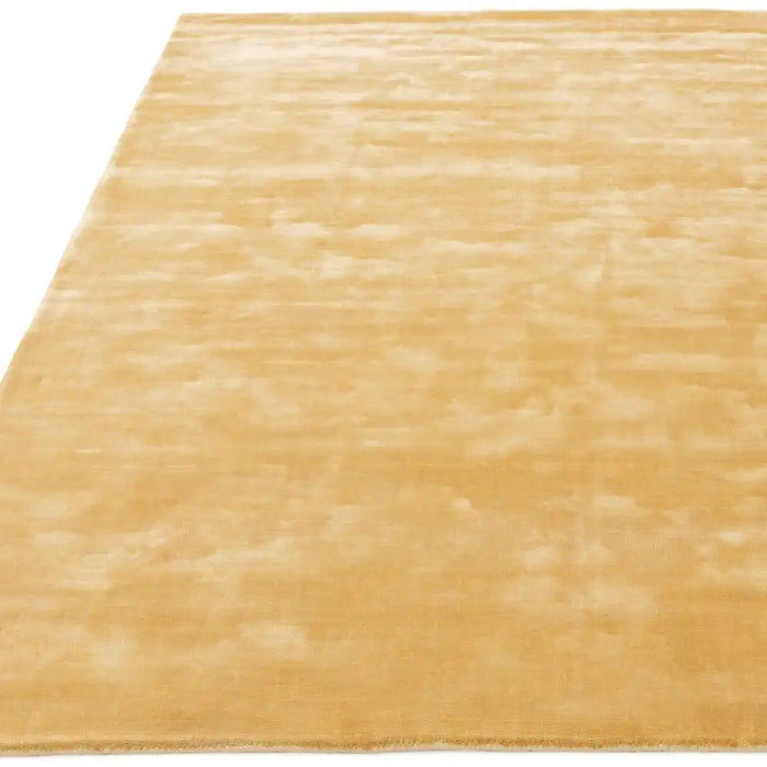 Asiatic chrome gold Yellow Living Room  Rug.