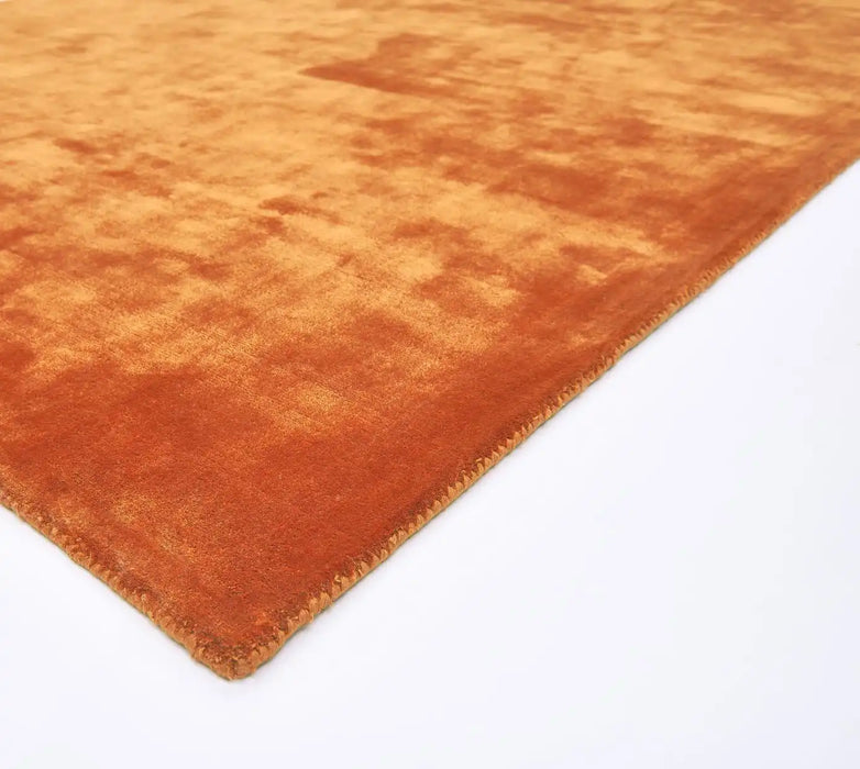 Asiatic chrome paprika Orange Living Room  Rug.