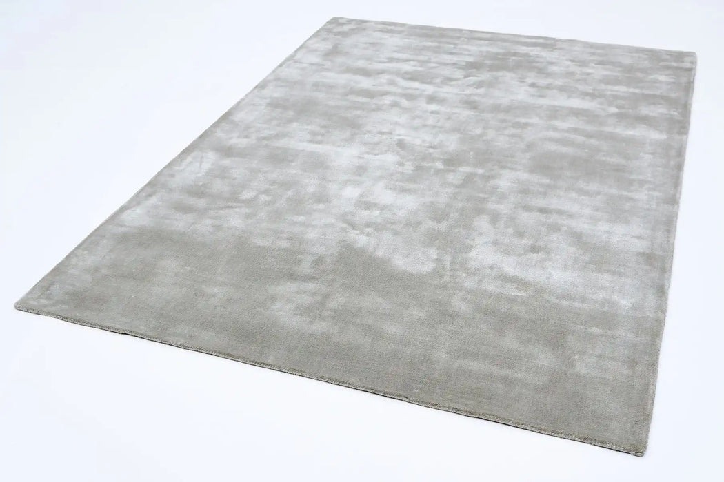 Asiatic chrome silver Grey Living Room  Rug.