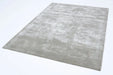Asiatic chrome silver Grey Living Room  Rug.
