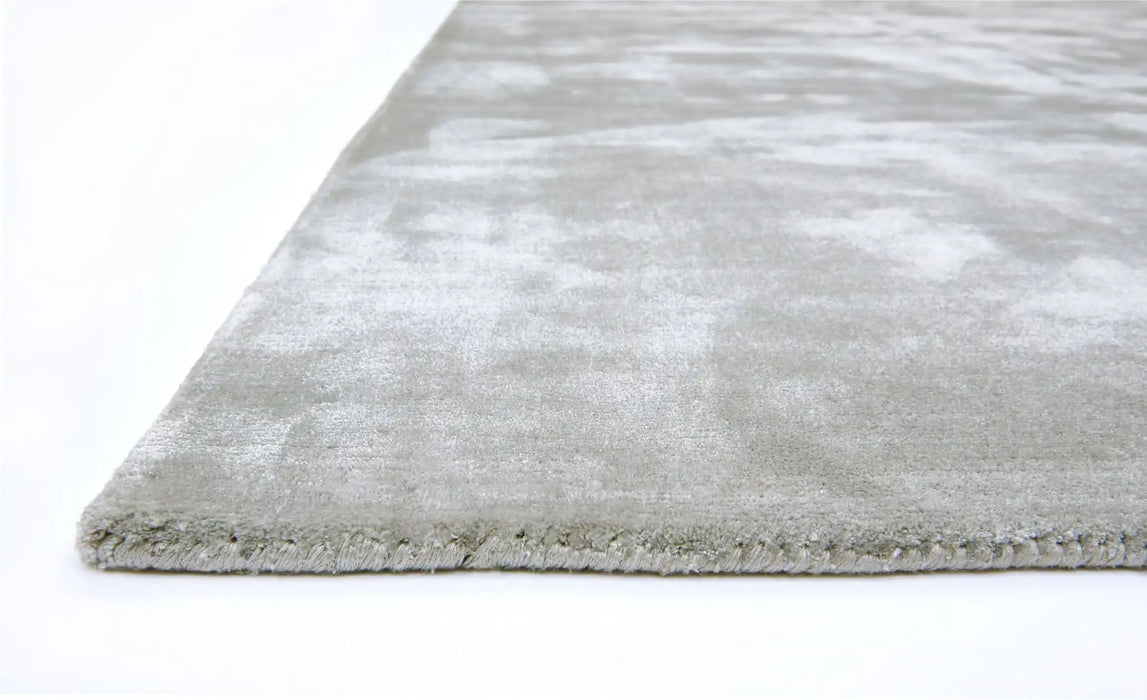 Asiatic chrome silver Grey Living Room  Rug.