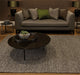 Asiatic chrome taupe Brown Living Room  Rug.