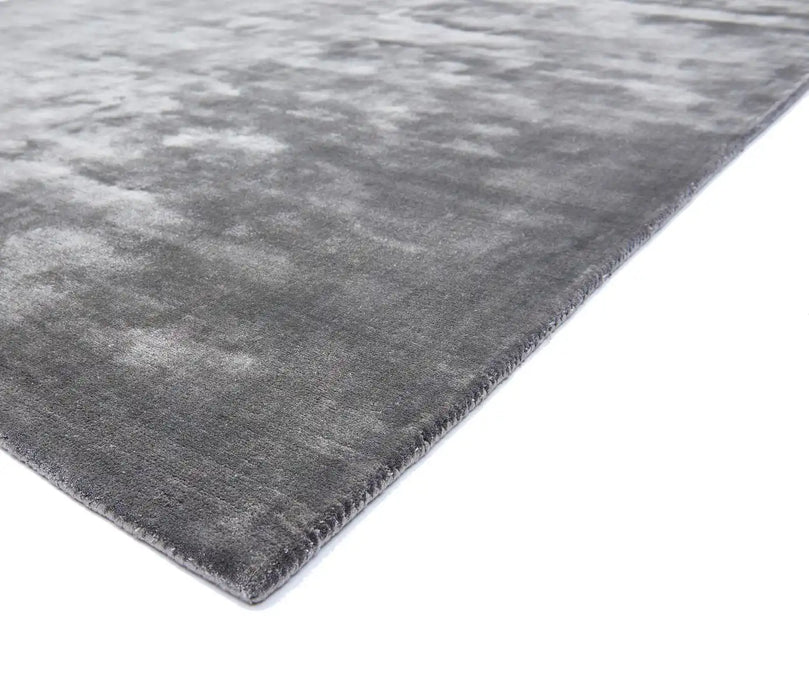 Asiatic chrome zinc Grey Living Room  Rug.