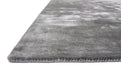 Asiatic chrome zinc Grey Living Room  Rug.