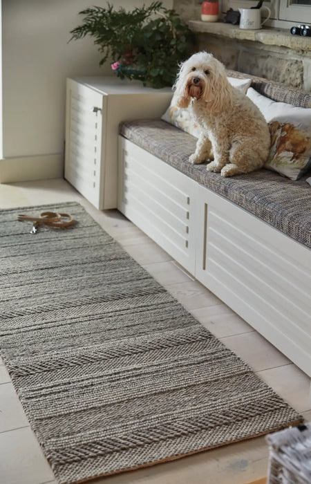 Chunky Knit Natural Rug