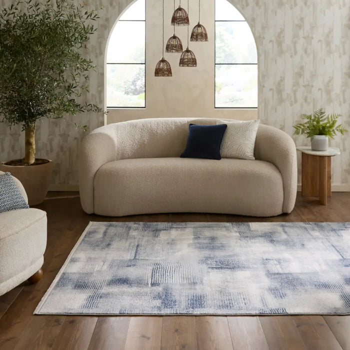 Clarke & Clarke Fabia Lavatus Blue