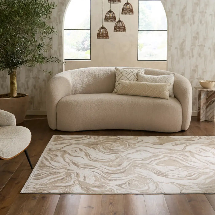 Clarke & Clarke Fabia Lavico Beige