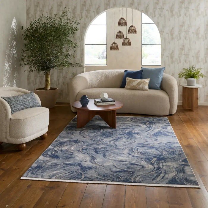Clarke & Clarke Fabia Lavico Blue