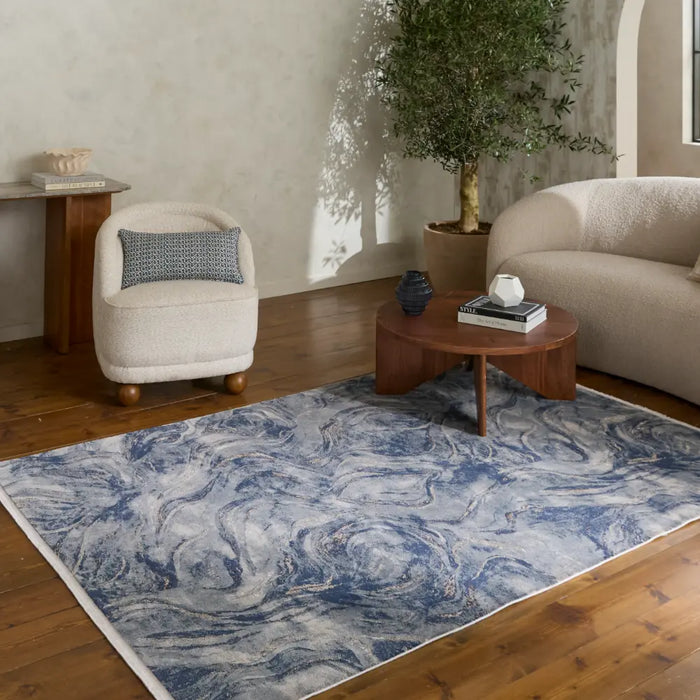 Clarke & Clarke Fabia Lavico Blue