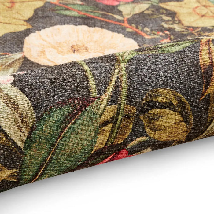 Clarke & Clarke Passiflora Noir Washable