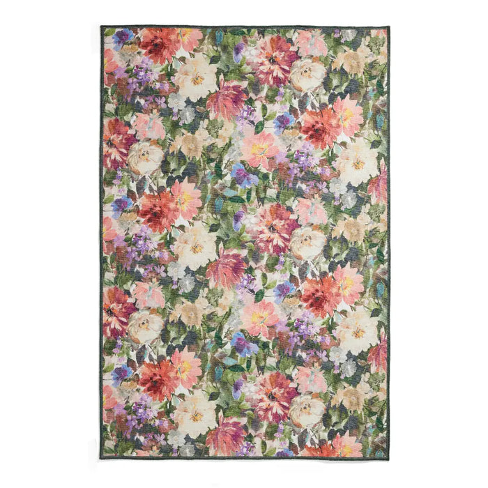 Clarke & Clarke Tahiti Forest & Rouge Washable