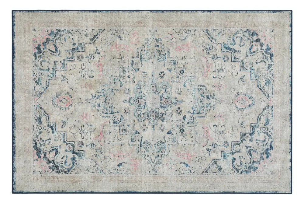 Hug Rug Eco-Washable Classical Blue 120X185 Green Rug — RugsDirect Online