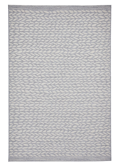 Think Rugs coast a055 grey cream Grey, Cream Living Room  Rug.