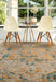 Asiatic colores cloud co02 arabesque Yellow, Ivory, Multicoloured Living Room  Rug.