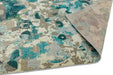 Asiatic colores cloud co03 ethereal Blue, Multicoloured Living Room  Rug.