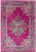 Asiatic colt cl04 medallion fuchsia Pink Living Room Geometric Rug.