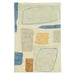 Scion scion screen printed composition papaya 023706 Grey, Beige, Multicoloured Living Room Geometric Rug.