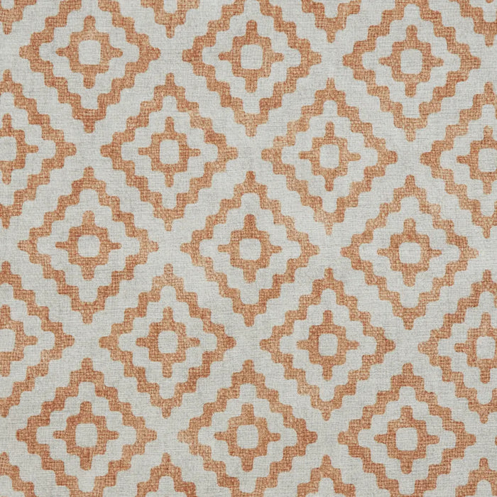 Coral H1058 Yellow Modern Washable Rug