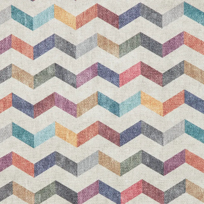 Coral H1059 Multi Modern Washable Rug