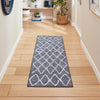 Coral H1060 Blue Berber Washable Rug
