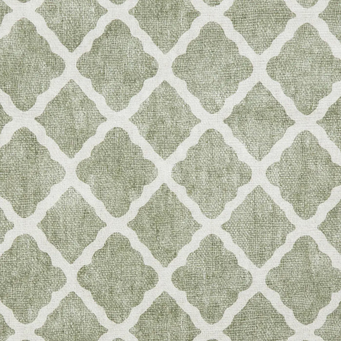 Coral H1063 Green Modern Washable Rug