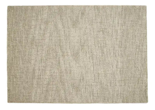 Origins country tweed feather Beige Living Room Wool Rug.