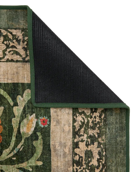 Eco Washable Country Paisley Green Multi