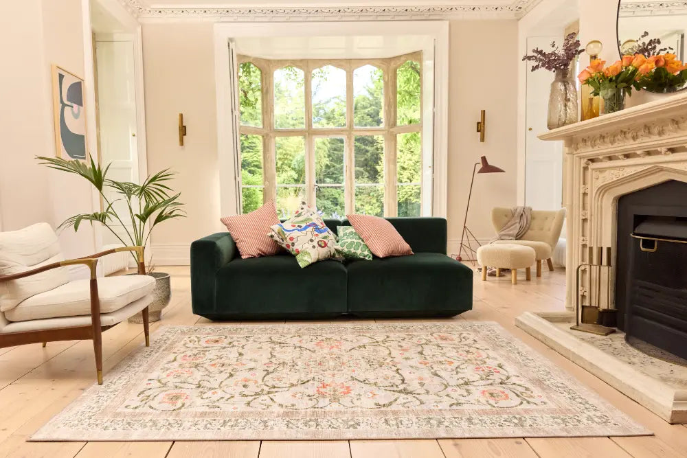 Hug Rug Eco-Washable Country Paisley 120X185 Multicoloured Rug ...