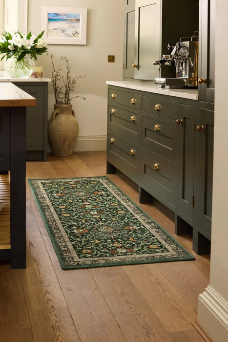 Eco Washable Country Paisley Green Multi