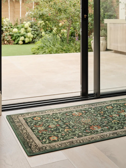 Eco Washable Country Paisley Green Multi